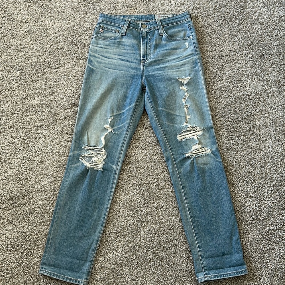 AG Jeans the Phoebe high waisted tapered leg 27R